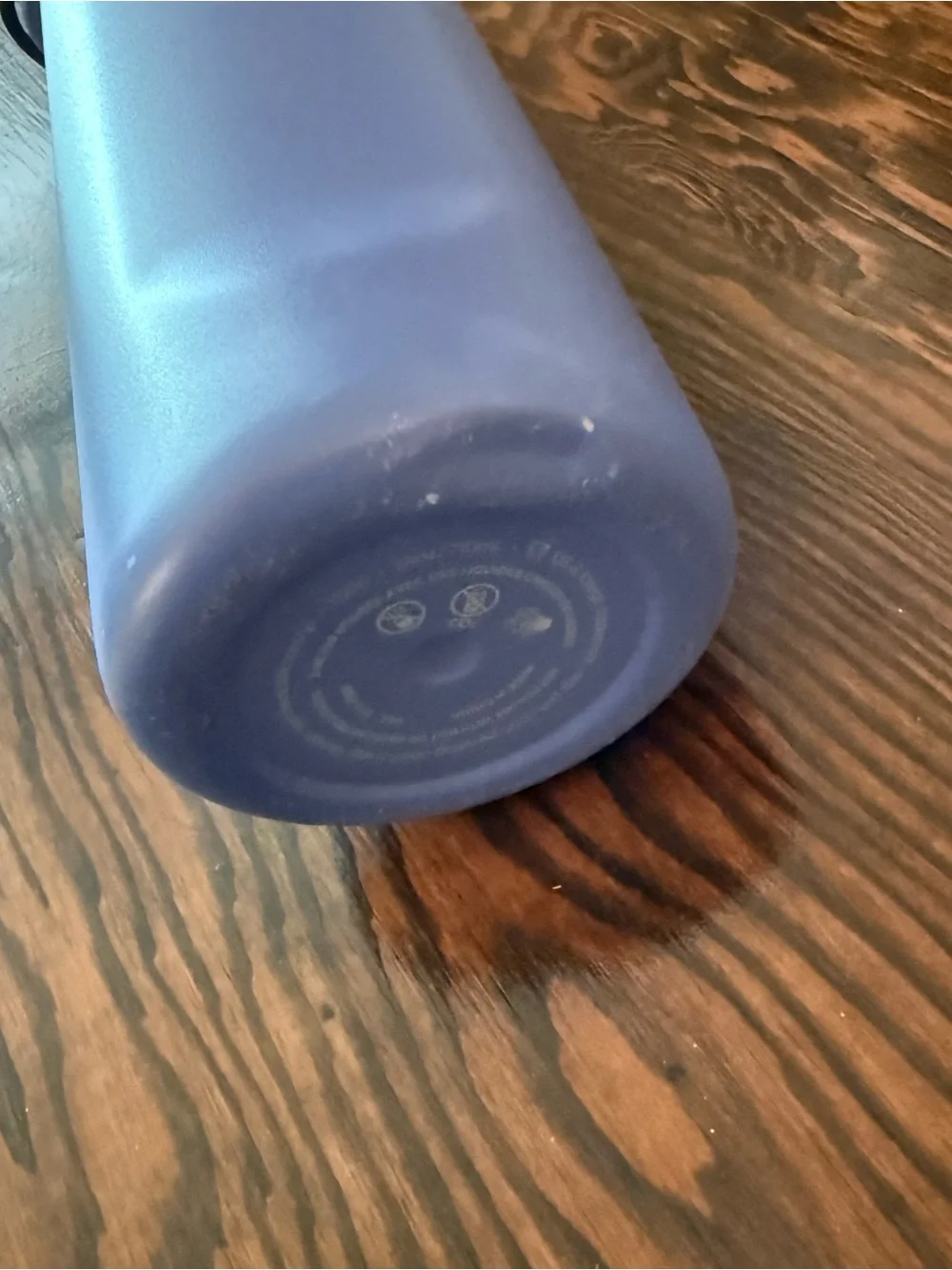 Owala periwinkle Blue Water Bottle with Pink Accent 24oz